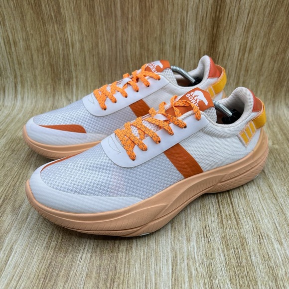 Sorel x Prana Explorer Blitz Women's Size 9.5 Lace Sea Salt Chalk Shoes Sneakers - Picture 3 of 10